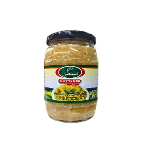 مزارع السلطان باذنجان مشوي مطحون 650 جرام