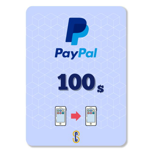 100$ رصيد PayPal
