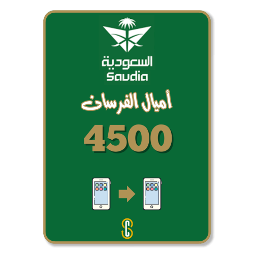 4500 أميال الفرسان الخطوط السعودية