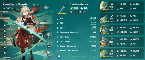 حساب قنشن امباكت (أسطوري)