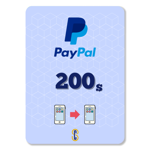 200$ رصيد PayPal