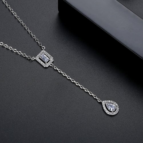 سلسال فاخر مطلية بالذهب عيار 18 قيراط مرصعة بالزرك...