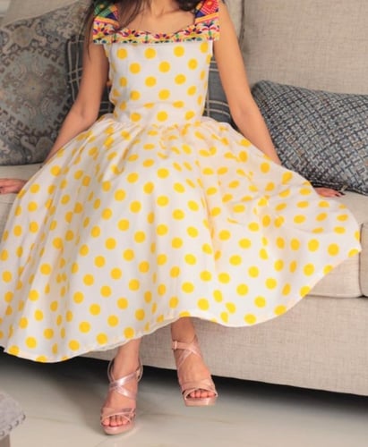 فستان الوان الربيع