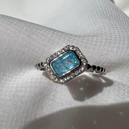 خاتم اكوامارين