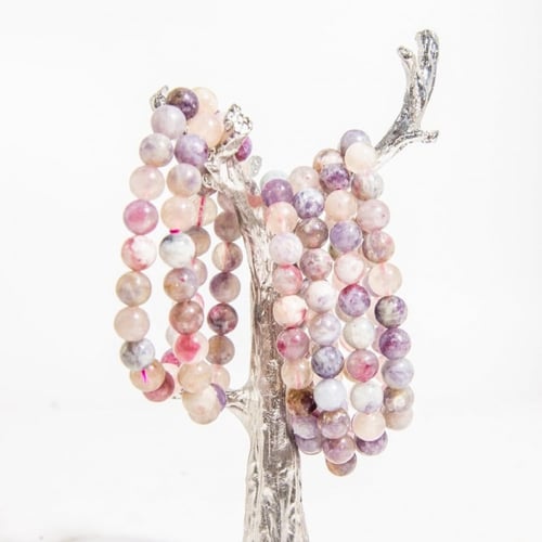 اسوارة تورمالين ولابيدولايت | 6mm