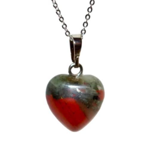 سلسال حجر الدم الافريقي الطبيعي