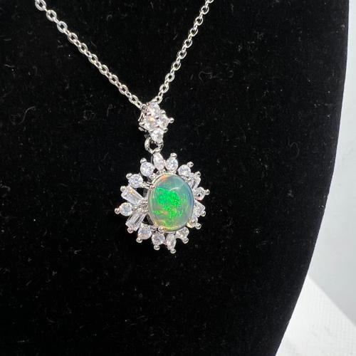 سلسال اوبال فضة عيار 925