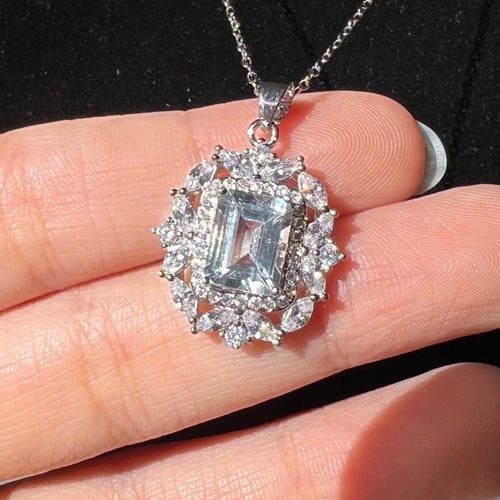 سلسال توباز فضة 925