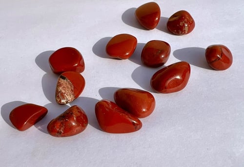 جاسبر احمر مصقول كبير