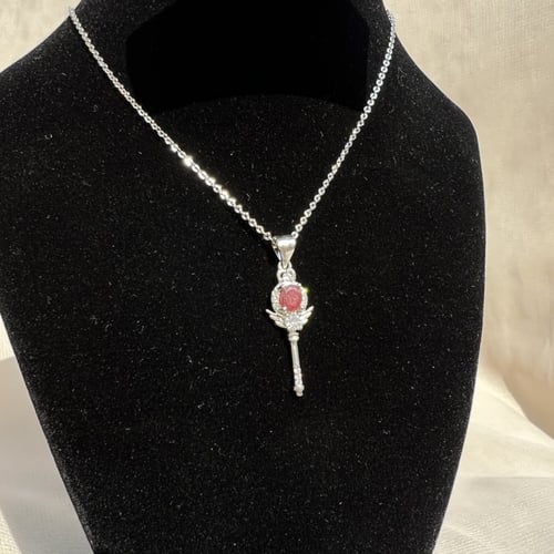 سلسال روبي فضة 925