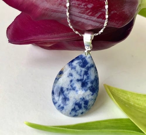 سلسال Blue spot Jasper