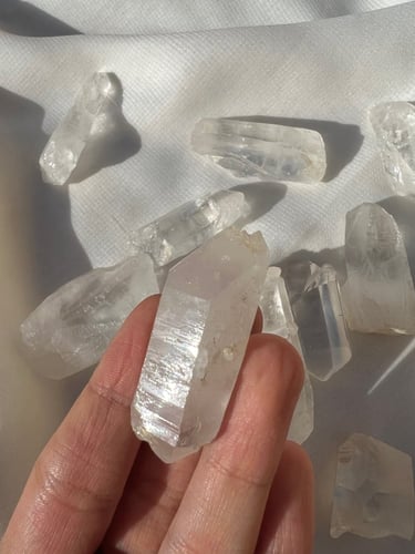 كلير كوارتز خام