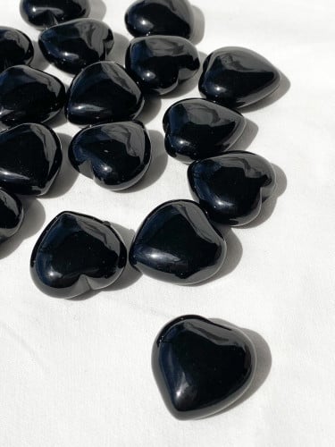 اوبسيديان اسود قلب