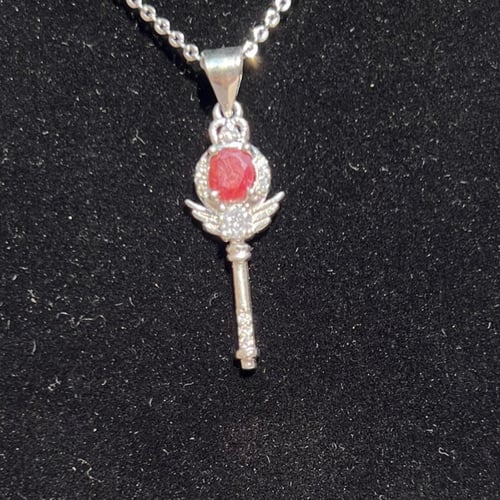 سلسال روبي فضة 925