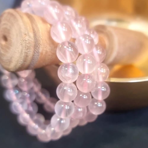 اسوارة روز كوارتز طبيعي