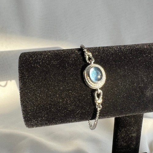 اسوارة اكوامارين مسخن طبيعي