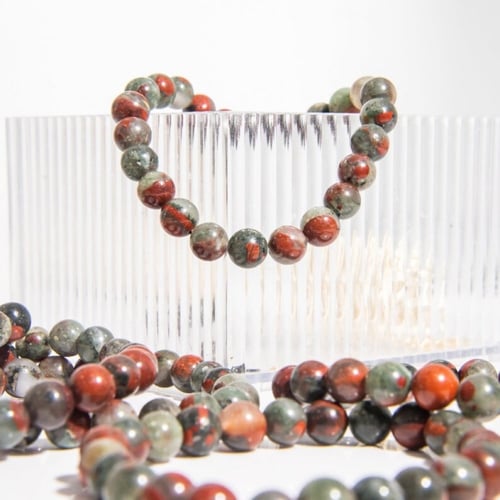 اسوارة حجر الدم الافريقي | 8mm