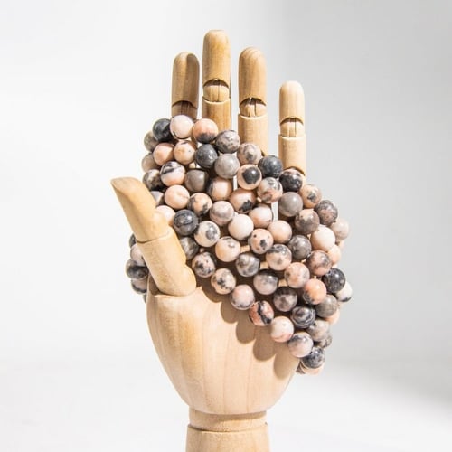 Pink zebra | اسوارة 6mm