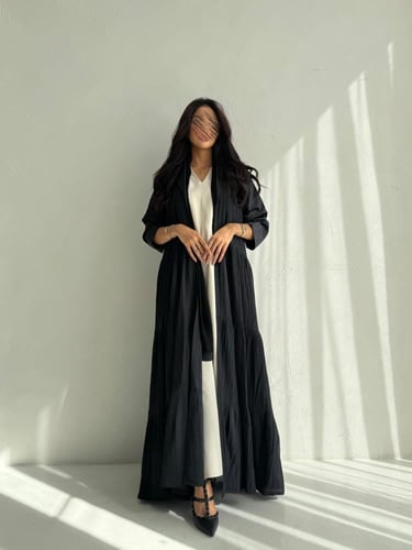 عباية كلوش كسرات بالعرض