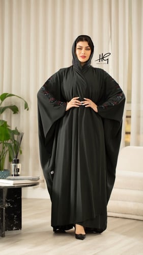 عباية بشت زيتي بشك ناعم