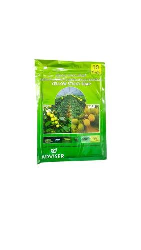 Yellow Sticky Traps for Flying Insects & Fruit Fli...