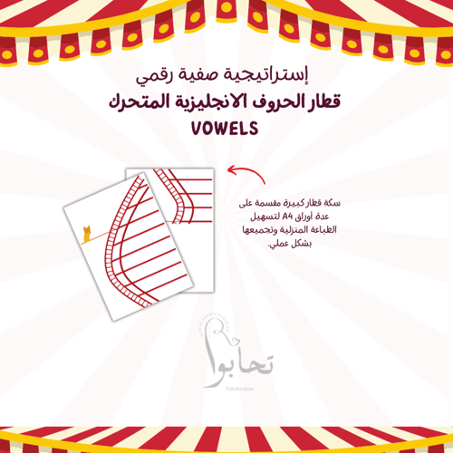 إستراتيجية رقمية قطار الحروف الانجليزية المتحركة v...