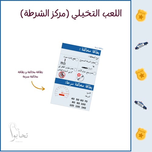 مركز الشرطة (لعبة الأدوار التعليمية ) ملف رقمي