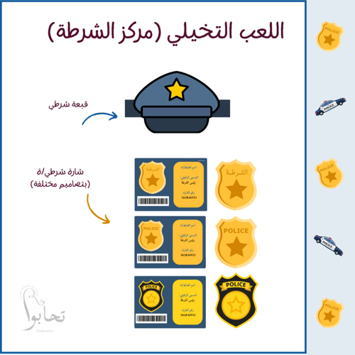 مركز الشرطة (لعبة الأدوار التعليمية ) ملف رقمي