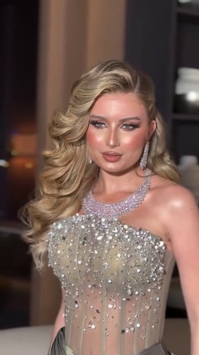 فستان سهرة 3227-11