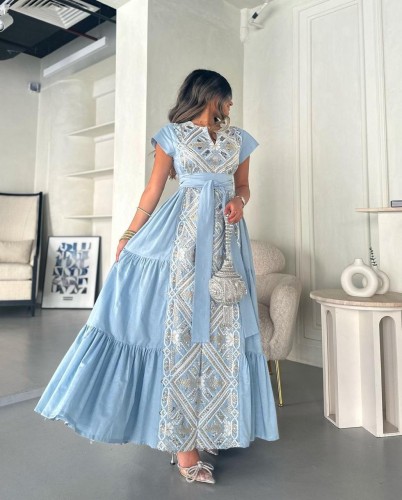 فستان سهرة جلابية راقية 464-2