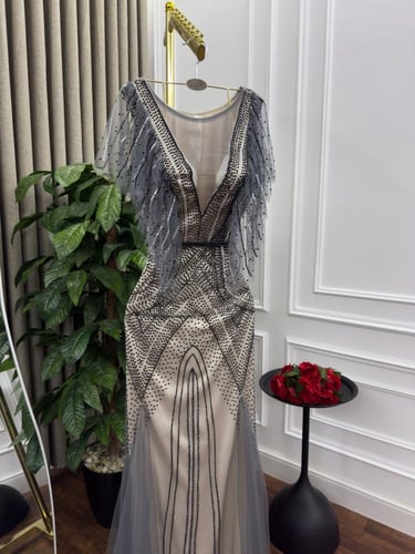 فستان سهرة 3222-11