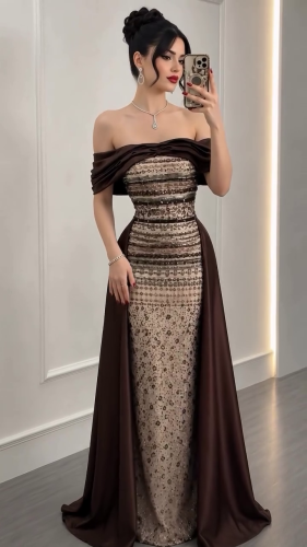 فستان سهرة 3856-11