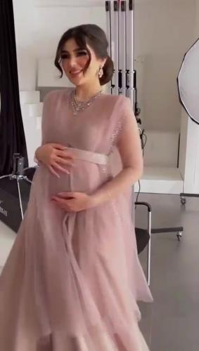 فستان حوامل سهرة 474-2