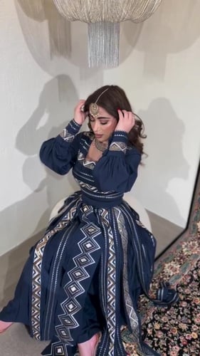 فستان سهرة وجلابية 1544-11