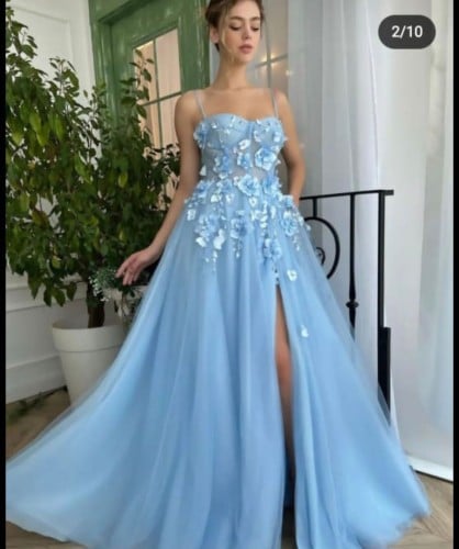 فستان سهرة ورود راقي 1159-11