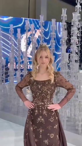 فستان سهرة 3257-11