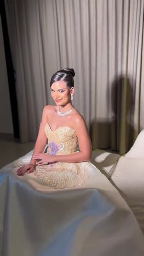 فستان سهرة خرز راقي 1175-11