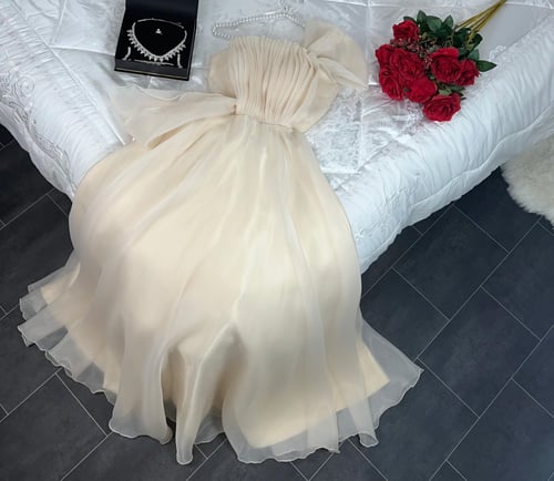 فستان بيج اورنجزه جازار MG-1105