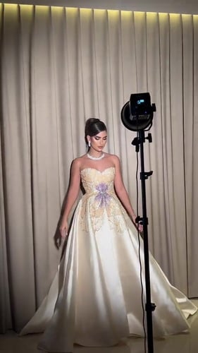 فستان سهرة خرز راقي 1175-11