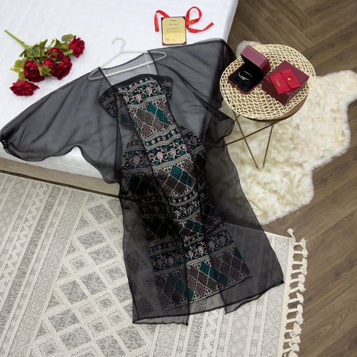 جلابية فستان سهرة 1596-11