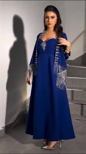 فستان سهرة 2604-25