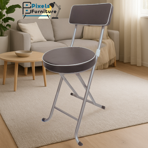 كرسي صلاة ظهر جلد متين قابل للطي من بكسل الأثاث
