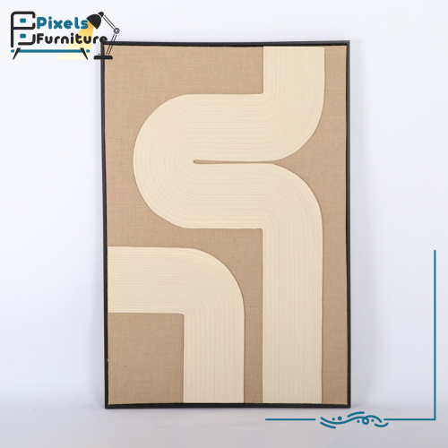 لوحة حائط برواز ظاهر من بكسل الأثاث