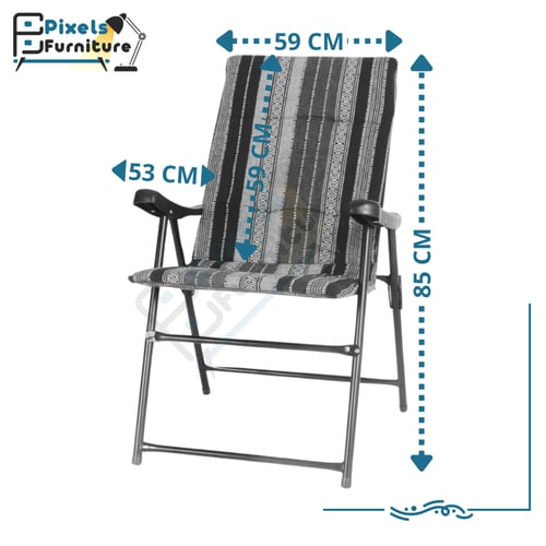 كرسي تخييم قابل للطي من بكسل الأثاث, بتصميم تراثي...