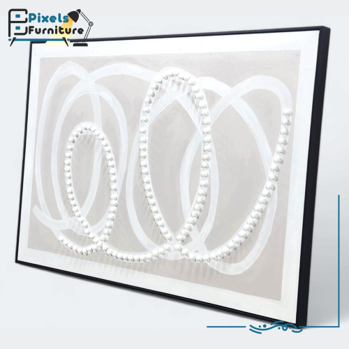 لوحة حائط برواز ظاهر من بكسل الأثاث