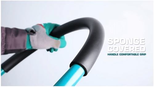 توتال سلم 2 درج قابل للطي من الستيل المعدني