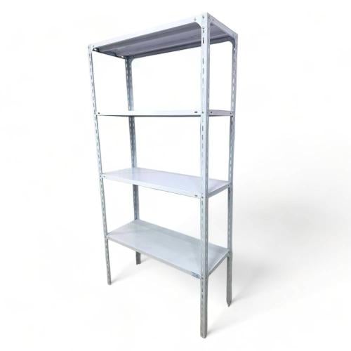 رفوف مسامير أبيض (ناصع) 30×90×200