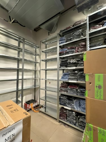 رفوف مسامير أبيض (ناصع) 45×90×200