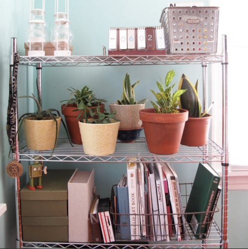 ارفف كروم شبك 45 × 200 × 200 سم