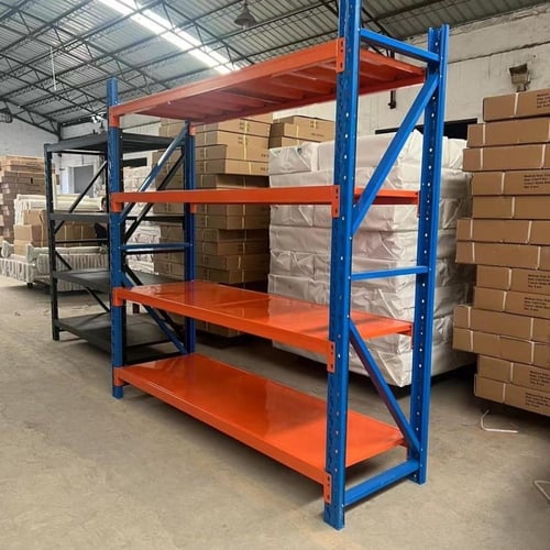 رفوف متوسطة الأحمال أسود حمولة 300 كجم